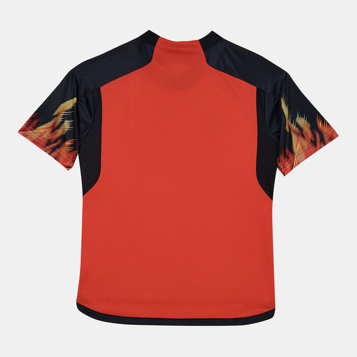 adidas Kids' Belgium Stadium Home Jersey - 2022/23 Red adidas Kids' Belgium Stadium Home Jersey - 2022/23 Red image number 1