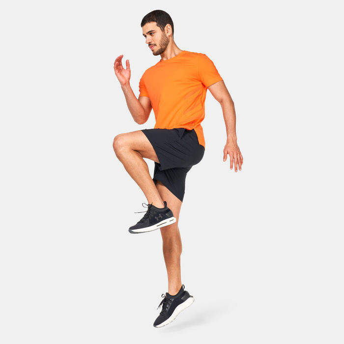 Under Armour Men's Iso-Chill Laser Heat T-Shirt Orange Under Armour Men's Iso-Chill Laser Heat T-Shirt Orange image number 2