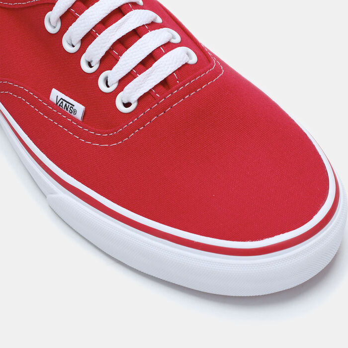 Vans Authentic Unisex Shoes Red Vans Authentic Unisex Shoes Red image number 4