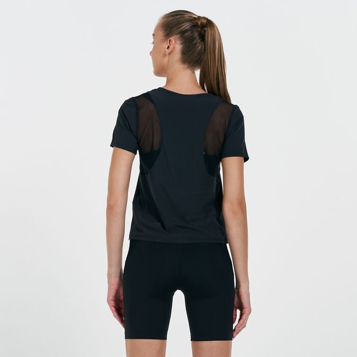 Nike Women's Air T-Shirt Black Nike Women's Air T-Shirt Black image number 1