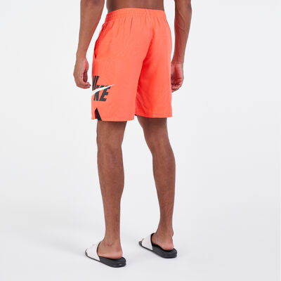 Nike Swim Men's 9-Inch Volley Shorts Red Nike Swim Men's 9-Inch Volley Shorts Red