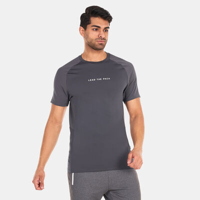 SQUATWOLF Men's Statement Tech Training T-Shirt Grey