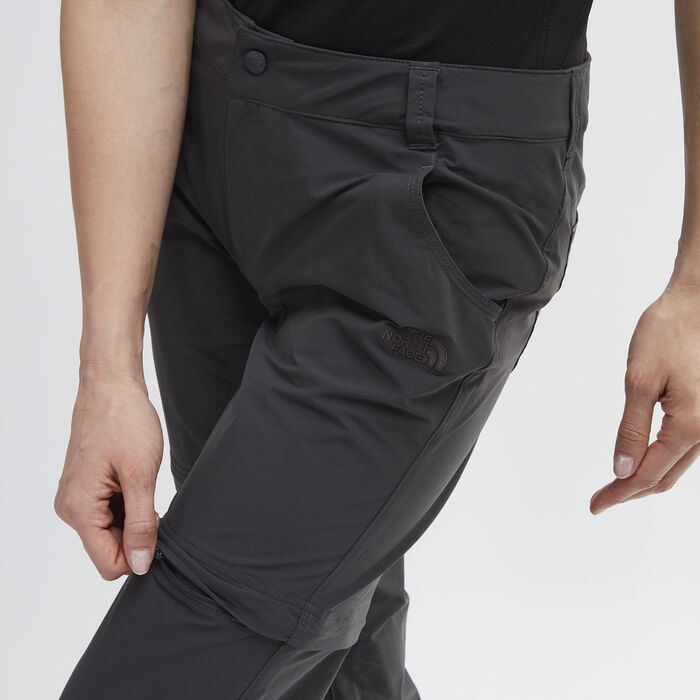 The North Face Women's Exploration Convertible Pants Grey The North Face Women's Exploration Convertible Pants Grey image number 3