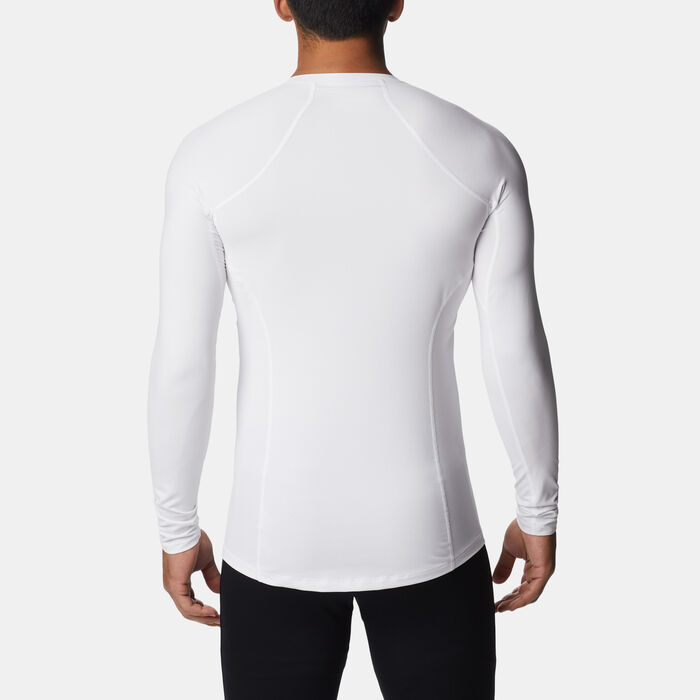 Columbia Men's Midweight Stretch Long Sleeve T-Shirt White Columbia Men's Midweight Stretch Long Sleeve T-Shirt White image number 1