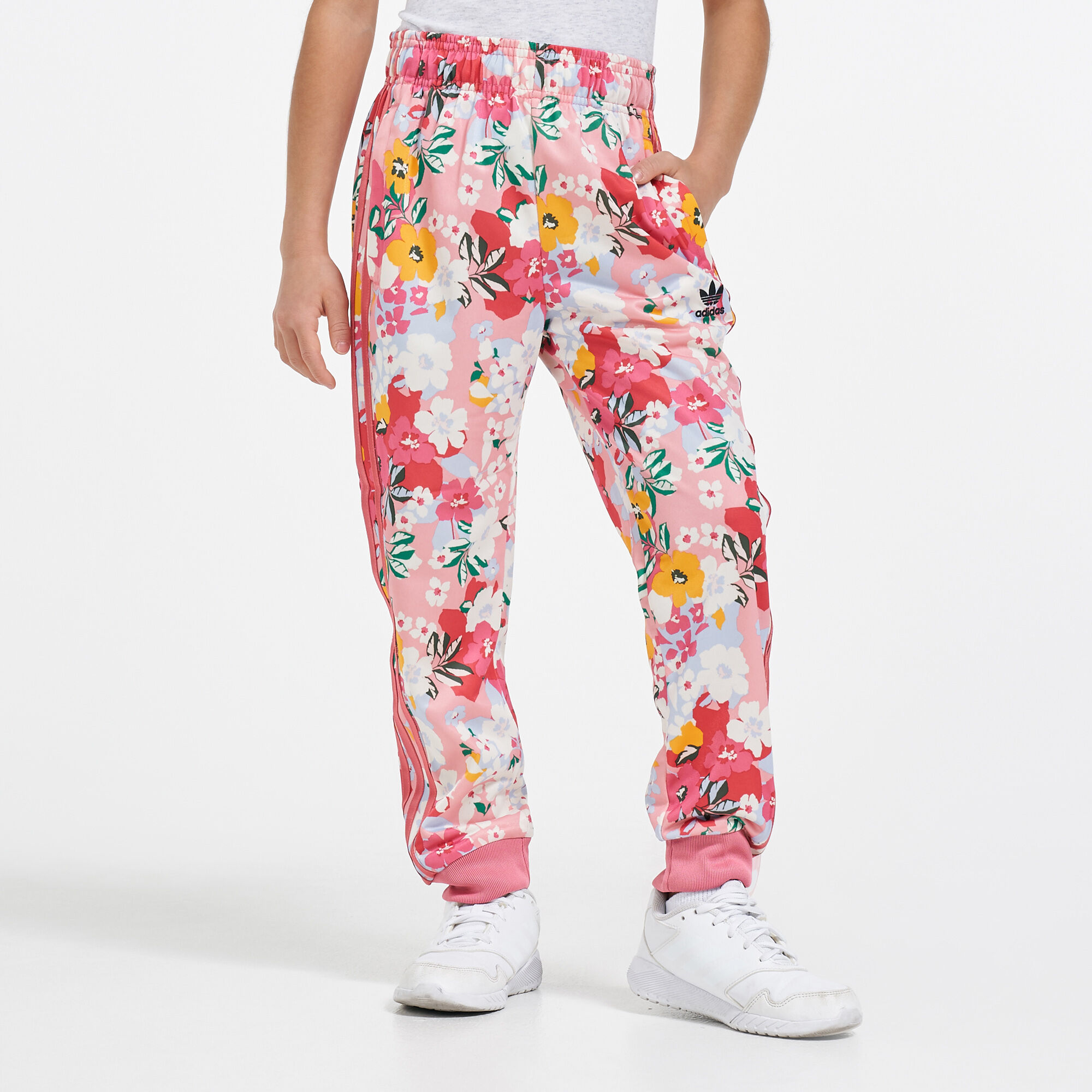 Kids HER Studio London Floral SST Tracksuit Set Pink adidas Originals in Qatar SSS