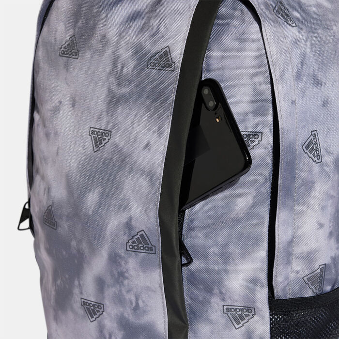 adidas Graphics U Essentials Linear Backpack Grey adidas Graphics U Essentials Linear Backpack Grey image number 3