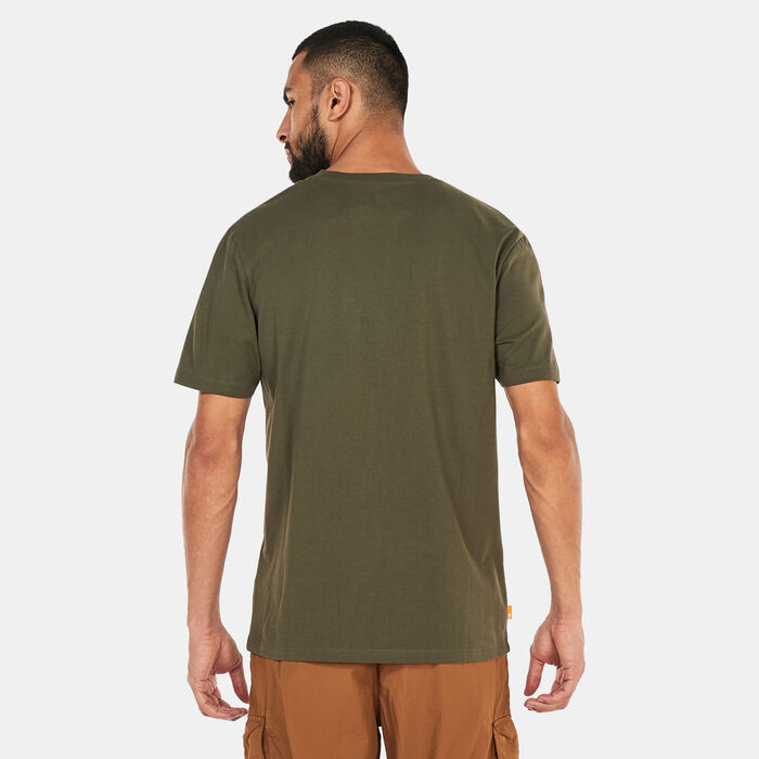 Timberland Men's Outdoor Heritage Camo-Pocket T-Shirt Green Timberland Men's Outdoor Heritage Camo-Pocket T-Shirt Green image number 1