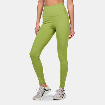 Nike Women's One High-Rise Leggings Green Nike Women's One High-Rise Leggings Green