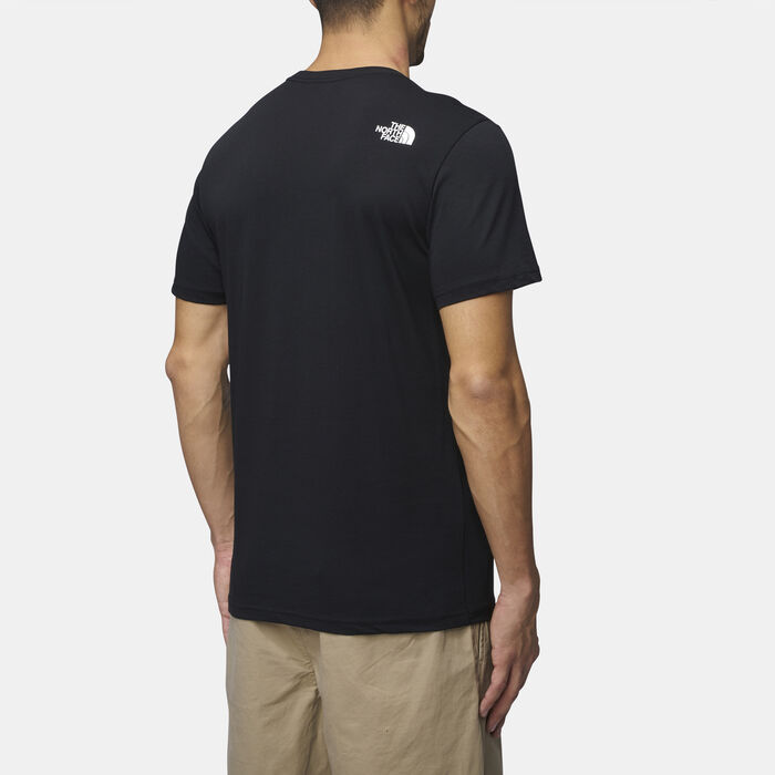 The North Face Men's Easy NSE T-Shirt Black The North Face Men's Easy NSE T-Shirt Black image number 1