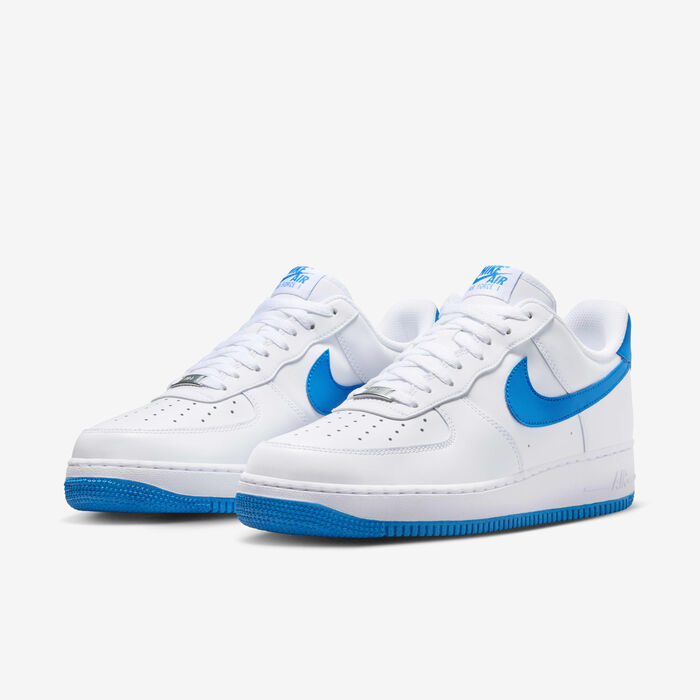 Nike Men's Air Force 1 '07 Shoes White Nike Men's Air Force 1 '07 Shoes White image number 4