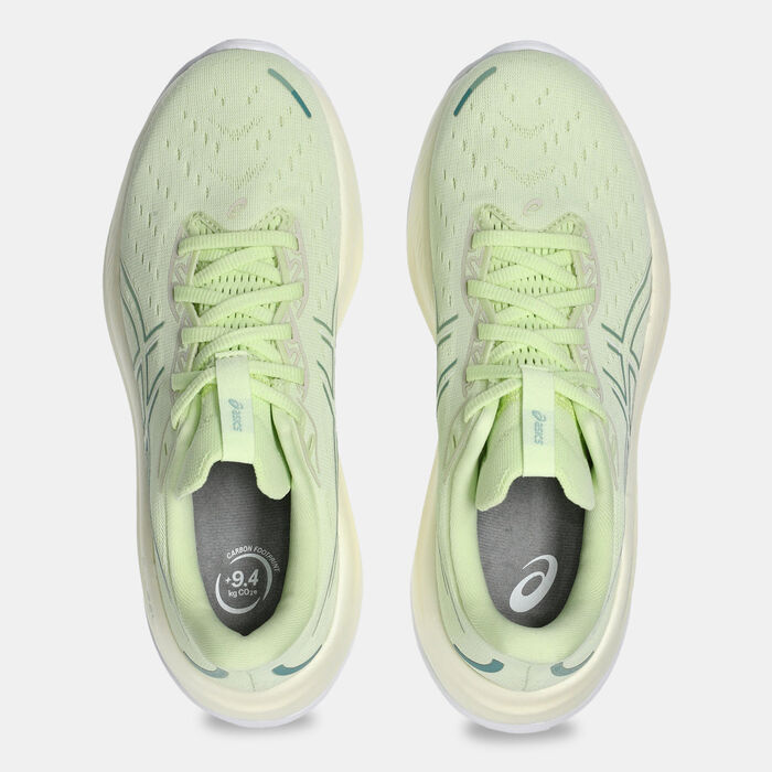 ASICS Women's GEL-Cumulus 26 Running Shoes Green image number 4