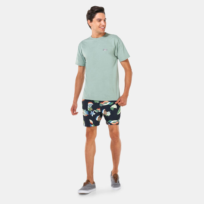 Vans Men's Off The Wall Colour Multiplier T-Shirt Green Vans Men's Off The Wall Colour Multiplier T-Shirt Green image number 2