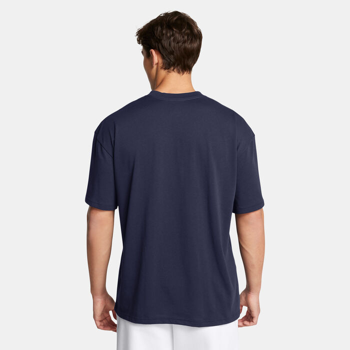 Under Armour Men's Branded T-Shirt Blue Under Armour Men's Branded T-Shirt Blue image number 1