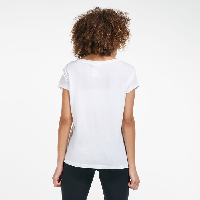 Reebok Women's Graphic T-Shirt Black Reebok Women's Graphic T-Shirt Black image number 1