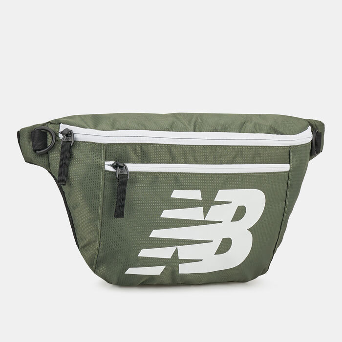 New Balance Opp Core Waist Pack Green New Balance Opp Core Waist Pack Green image number 2