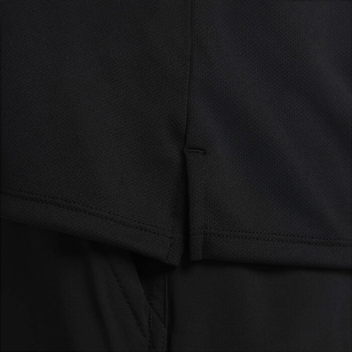 Nike Men's Miler Dri-FIT UV Running Top Black Nike Men's Miler Dri-FIT UV Running Top Black image number 3
