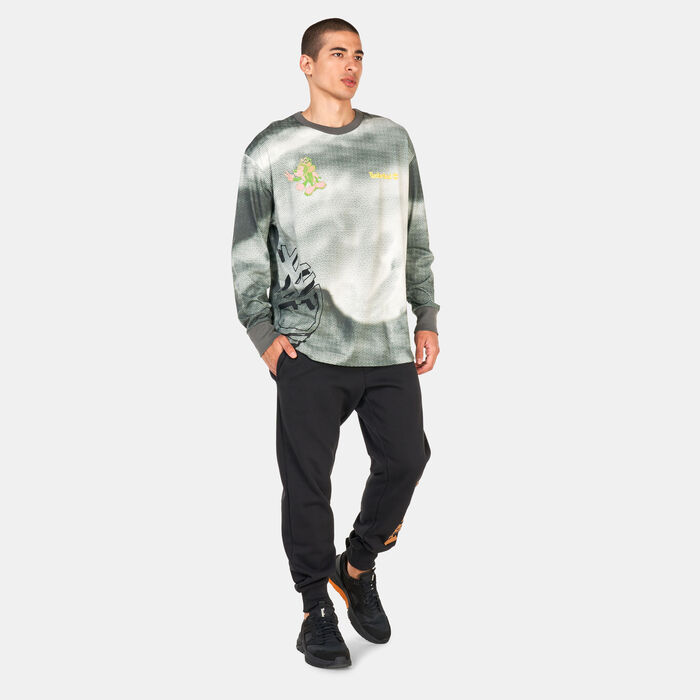 Timberland Men's x Billionaire Boys Club's Beeline Graphic T-Shirt Green Timberland Men's x Billionaire Boys Club's Beeline Graphic T-Shirt Green image number 2