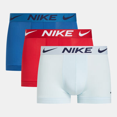 Nike Men's Dri-FIT Essential Micro Briefs (3 Pack) Blue