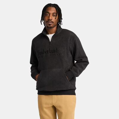 Timberland Men's Polartec 200 1/4-Zip Sweatshirt Black Timberland Men's Polartec 200 1/4-Zip Sweatshirt Black