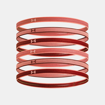 Under Armour Kids' Mini Headbands (6 Pieces) Orange