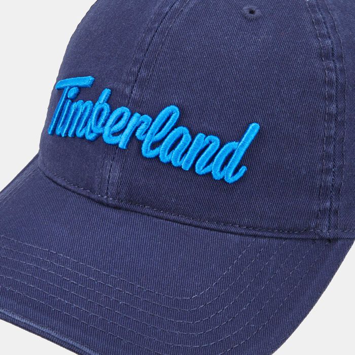 Timberland Men's Embroidered Logo Cap Blue image number 2