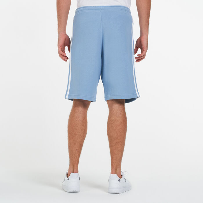 adidas Originals Men's 3-Stripes Shorts Blue adidas Originals Men's 3-Stripes Shorts Blue image number 1