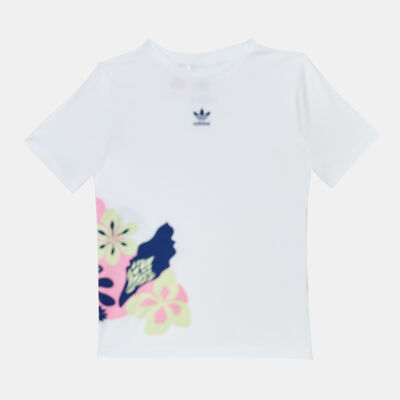 adidas Originals Kids' Trefoil T-Shirt White adidas Originals Kids' Trefoil T-Shirt White
