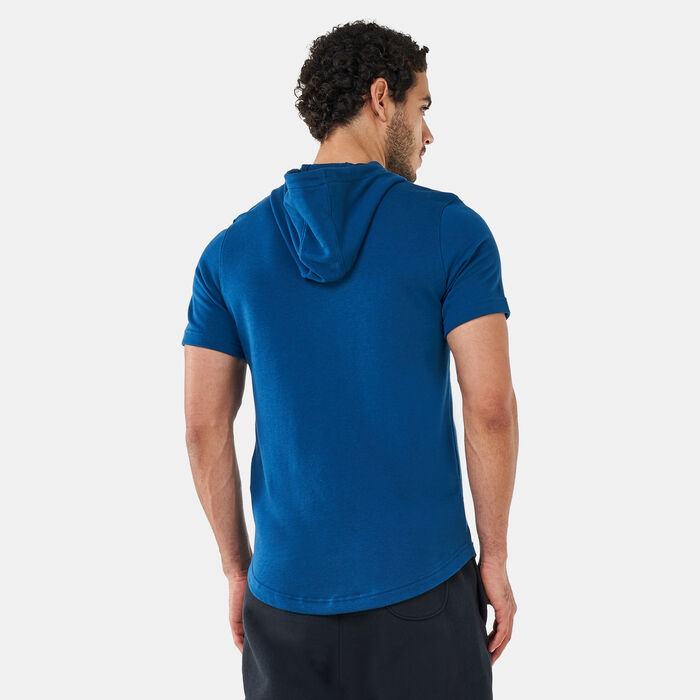 Under Armour Men's UA Rival Terry LC Hoodie Blue Under Armour Men's UA Rival Terry LC Hoodie Blue image number 1