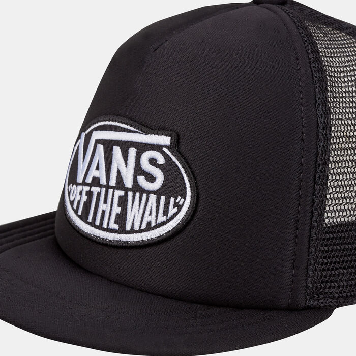 Vans Kids' Classic Off The Wall Trucker Cap Black Vans Kids' Classic Off The Wall Trucker Cap Black image number 2