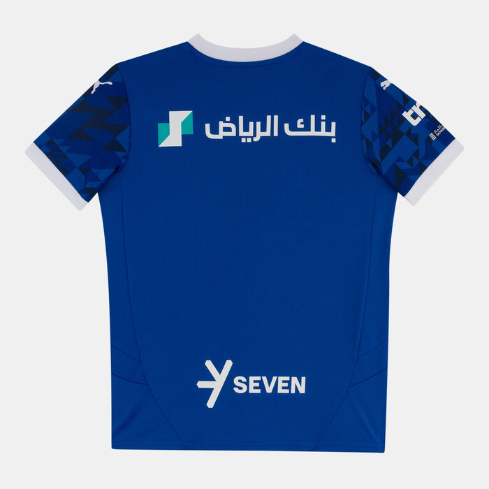 PUMA Kids' Al Hilal 24/25 Home Replica Football Jersey Blue PUMA Kids' Al Hilal 24/25 Home Replica Football Jersey Blue image number 1