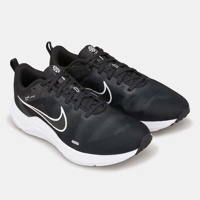 Nike Men's Downshifter 12 Road Running Shoe Black Nike Men's Downshifter 12 Road Running Shoe Black image number 2