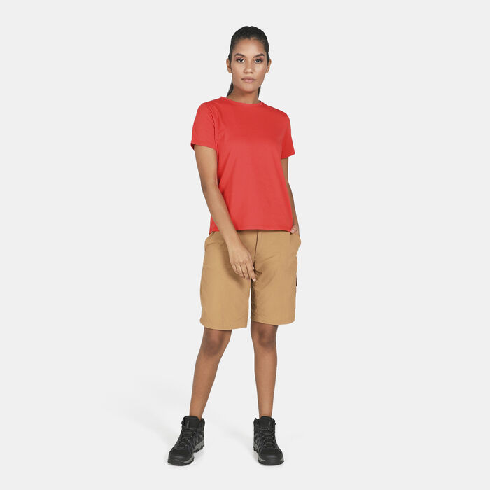 Columbia Women's Sun Trek Graphic T-Shirt Orange Columbia Women's Sun Trek Graphic T-Shirt Orange image number 2