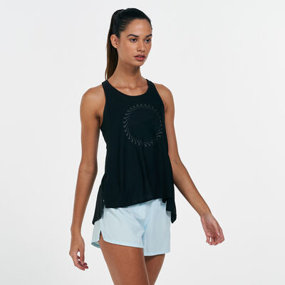 Nike Women's Icon Clash Miler Tank Top Black Nike Women's Icon Clash Miler Tank Top Black