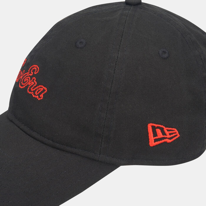 New Era Men's Logo 9TWENTY Cap Black New Era Men's Logo 9TWENTY Cap Black image number 2