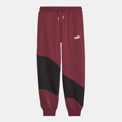 PUMA Women's POWER Cat Joggers Maroon