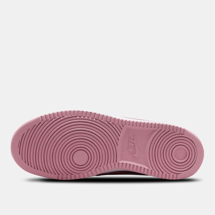 Nike Women's Court Vision Low Next Nature Shoes Red Nike Women's Court Vision Low Next Nature Shoes Red image number 3