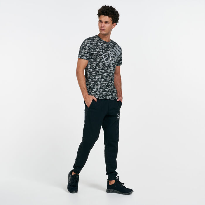 EA7 Emporio Armani Men's Train Camo Series T-Shirt Green EA7 Emporio Armani Men's Train Camo Series T-Shirt Green image number 2