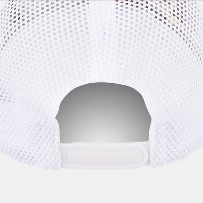 adidas Men's Snapback Trucker Cap White