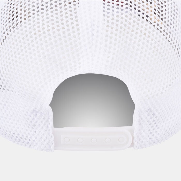 adidas Men's Snapback Trucker Cap White adidas Men's Snapback Trucker Cap White image number 1