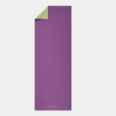 Gaiam 2-Color Yoga Mat (4mm) Multi Gaiam 2-Color Yoga Mat (4mm) Multi