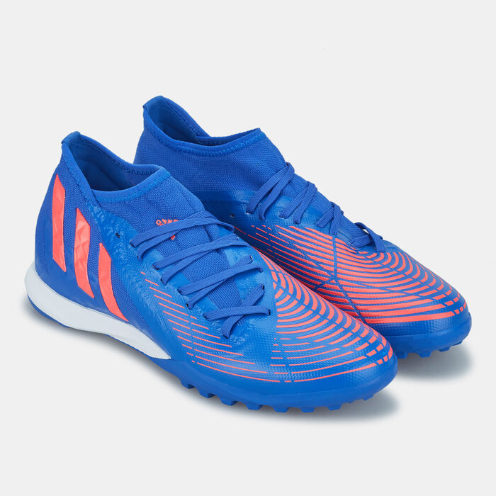 adidas Men's Predator Edge.3 Turf Ground Football Shoe Blue adidas Men's Predator Edge.3 Turf Ground Football Shoe Blue image number 2