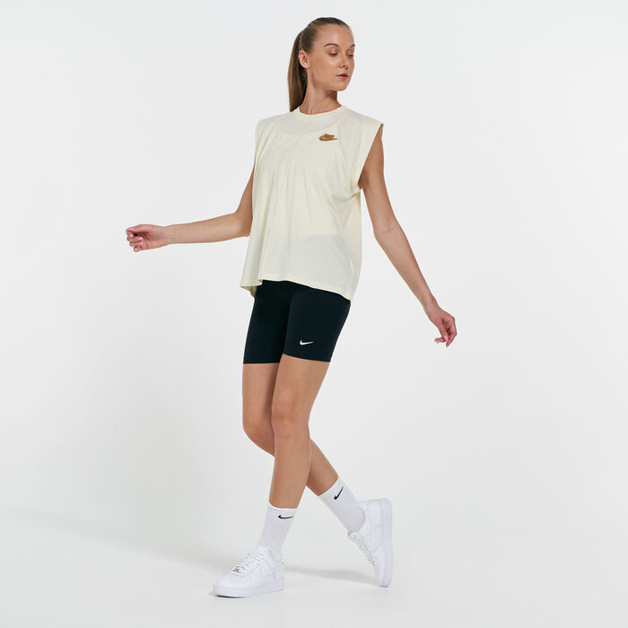 Nike Women's Sportswear Earth Day Tank Top Ivory Nike Women's Sportswear Earth Day Tank Top Ivory image number 2