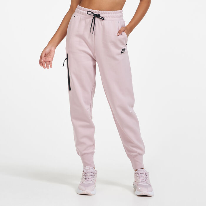 Nike Women's Sportswear Tech Fleece Pants Red Nike Women's Sportswear Tech Fleece Pants Red image number 0