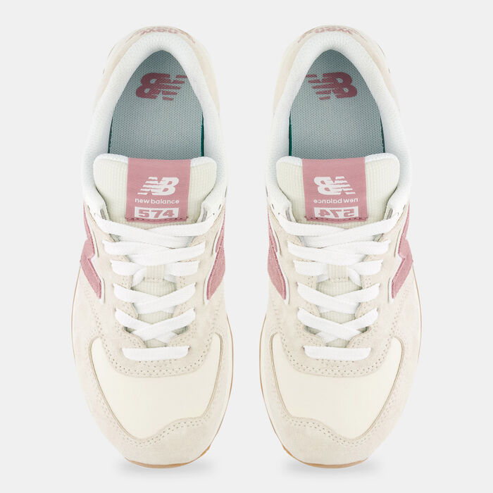 New Balance Women's 574 Shoes Beige image number 4