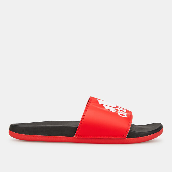adidas Men's Adilette Comfort Slides Red image number 1