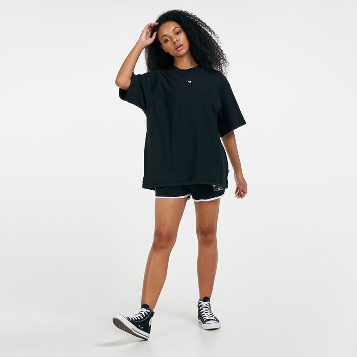 Converse Crossover T-Shirt Black Converse Crossover T-Shirt Black image number 3