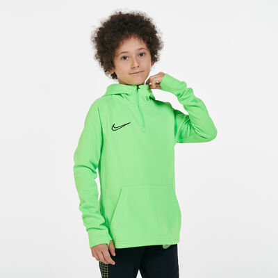 Nike Kids' Dri-FIT Academy Football Hoodie Green Nike Kids' Dri-FIT Academy Football Hoodie Green