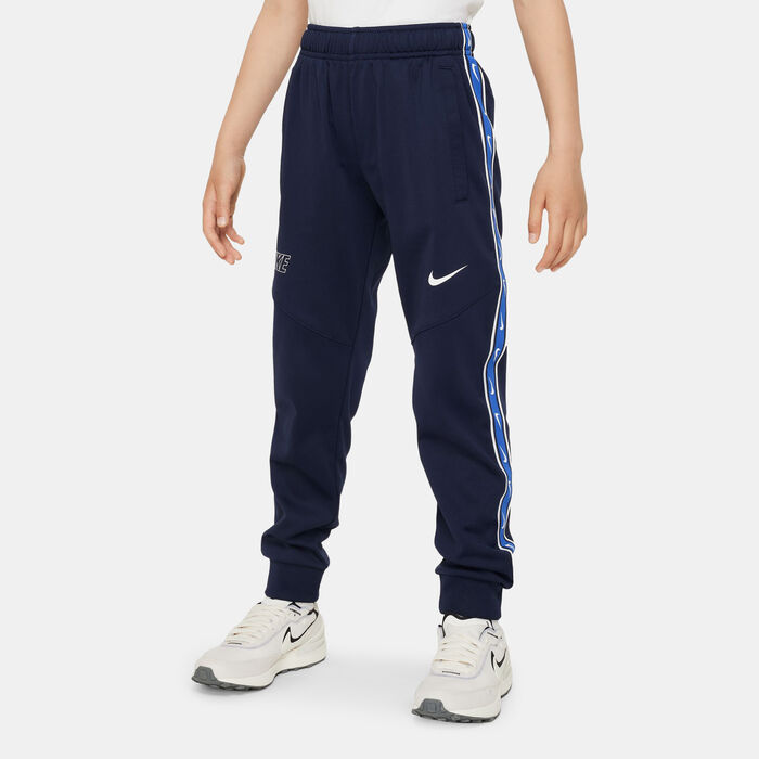 Nike Kids' Sportwear Repeat Graphic Joggers Blue Nike Kids' Sportwear Repeat Graphic Joggers Blue image number 0