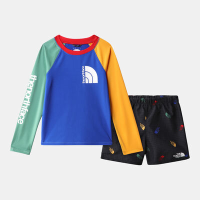 The North Face Kids' Amphibious Sun Two-Piece Set Blue
