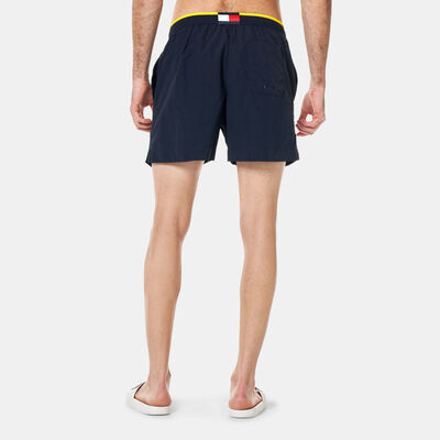 Tommy Hilfiger Men's Flag Recycled Swimming Shorts Blue
